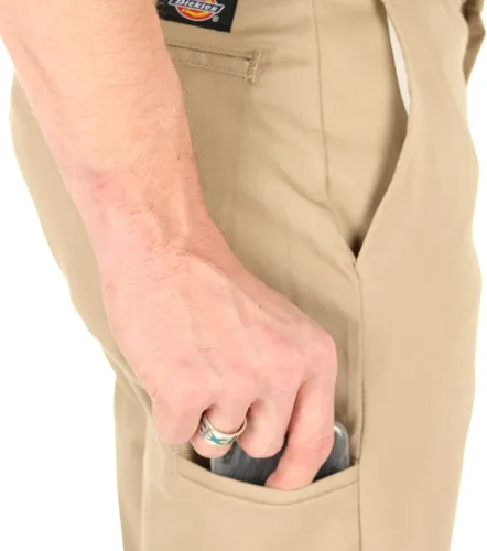 Vista 5 de Dickies - Pantalón cónico de trabajo de sarga elástica para hombre