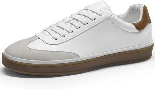 Vista 8 de Coostar Zapatos Casuales para Hombre Zapatillas de Vestir de Negocios Clásicas con Cordones para Caminar