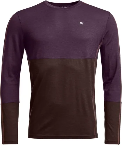 Vista 3 de Ortovox Capa base merino de manga larga 185 Rock'n'Wool para hombre Cuervo negro