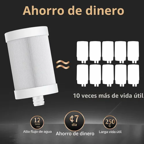 Vista 6 de WINGSOL Filtro de agua de acero inoxidable para grifo de fregadero, NSF/ANSI 42 y 53, purificador de grifo giratorio de 360°, reduce los metales