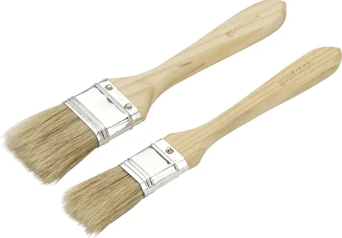 Vista 2 de Good Cook Classic, Brocha pastelería , juego de 2, Beige