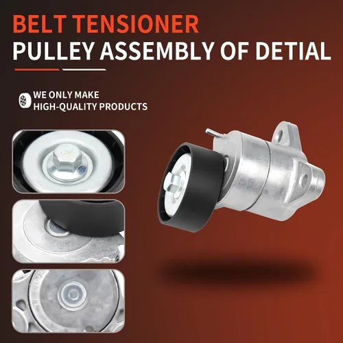 Vista 28 de 38284 Conjunto de tensor de correa con polea para Nissan Altima Rogue