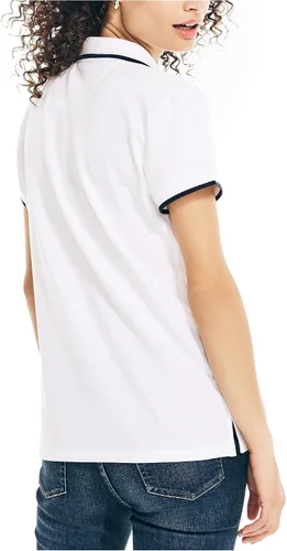 Vista 2 de Nautica Polo Ocean con cuello dividido para mujer