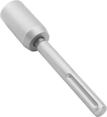 Vista 9 de Taladro de poste en T, vástago de 5 hoyos, broca de acero, poste de cerca, poste de mano, martillo, accesorio para taladro de martillo giratorio