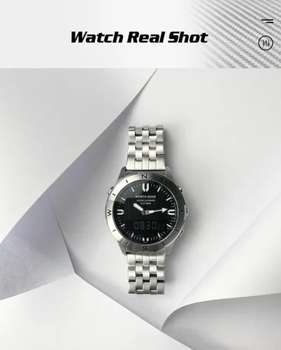 Vista 5 de DIDITIME Relojes tácticos para hombres, relojes militares para hombres, impermeables, 164 pies, reloj de fitness, relojes digitales para hombre