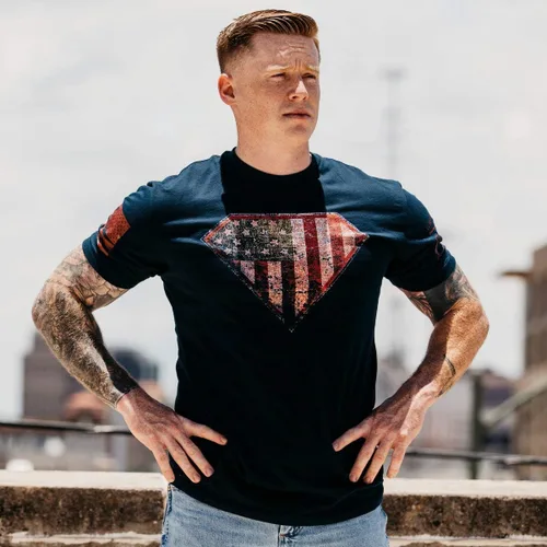 Vista 2 de Camiseta Super Patriot 2.0 para hombre