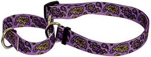 Vista 4 de Collar de perro con control de martingala de cachemira bohemia – Tamaño extra pequeño de 10 pulgadas de largo Descripción del problema. La FTC nos