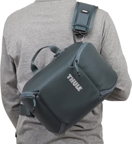 Vista 9 de Mochila Thule Construct - Para Escuela, Trabajo y Viaje - Funda Acolchada para Laptop - Compartimento Interno Organizado con Bolsillo de Acceso