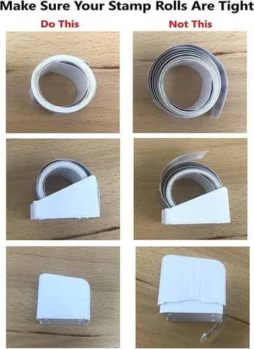 Vista 4 de Dispensador de rollos de sellos para un rollo de 100 sellos