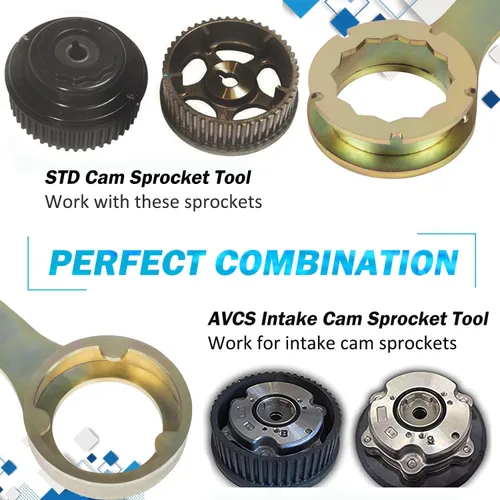 Vista 2 de Camoo Kit de herramientas de soporte de llave dentada de admisión/escape para Subaru AVCS JDM y STD