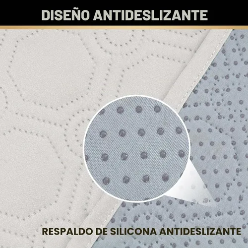 Vista 7 de PrinceDeco Funda para Silla y Sofá Impermeable Funda de Sillón Sofá Antideslizante Funda de Sofá Protector de Muebles con Correas Elásticas