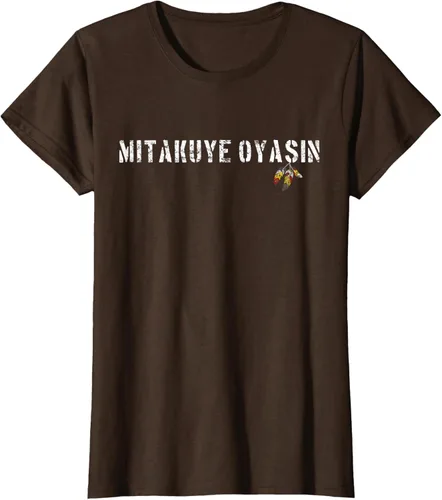 Vista 18 de Native American Pride I Lakota Tribe Teton Sioux Nation - Camiseta, Negro, S