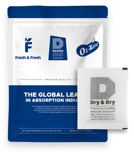 Vista 33 de Dry & Dry 0.04 oz [50 paquetes] Paquetes de gel de sílice desecantes, paquetes de sílice - Paquetes de gel de sílice recargable, paquetes