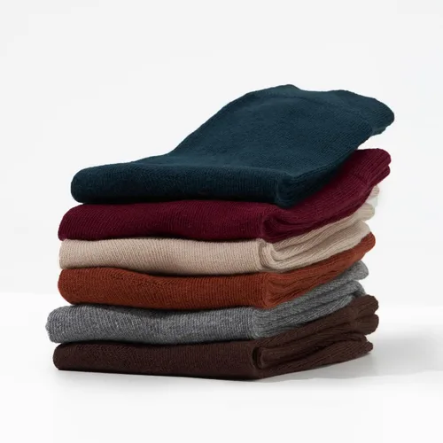 Vista 7 de JAKIDAR Calcetines de algodón para mujer, bonitos, cómodos, transpirables, casuales, atléticos, calcetines de cuello redondo, regalo colorido