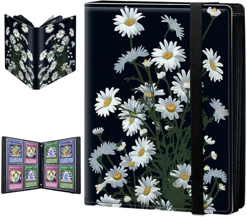 Vista 13 de Carpeta para tarjetas intercambiables, 4 bolsillos para tarjetas intercambiables, 160 bolsillos de doble cara, funda para tarjetas
