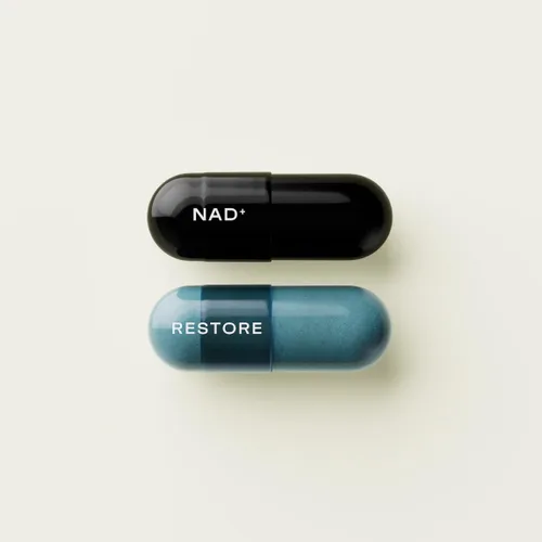 Vista 7 de Tally Health Paquete Super NAD+ - Sueño restaurador + energía celular y reparación del ADN con restauración (suministro para 30 días, 90 caps) +