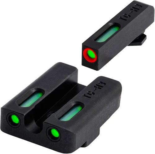 Vista 33 de Truglo TFX PRO - Mira de pistola, tritio brillante a prueba de golpes y vista nocturna de fibra óptica para pistolas, compacta, duradera y sin