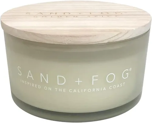 Vista 58 de Sand + Fog Vela perfumada - Chai – Aromas adicionales y tamaños – Mecha 100% de algodón sin plomo - Velas de lujo en frasco para refrescar el aire
