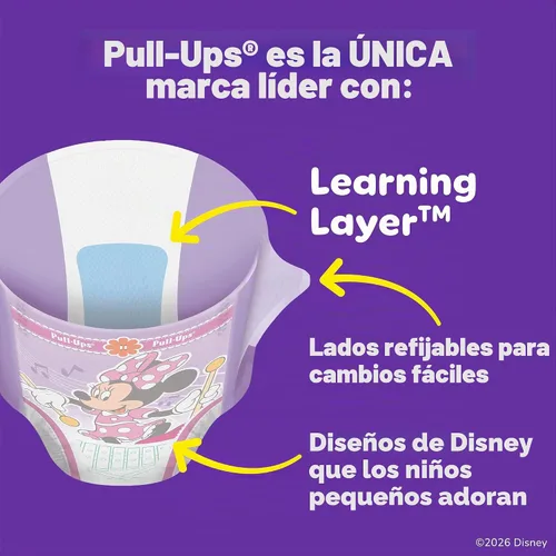 Vista 4 de Pull-Ups Pantalones de entrenamiento para ir al baño para niñas, Talla 2T-3T Ropa interior de entrenamiento (16-34 libras), 23