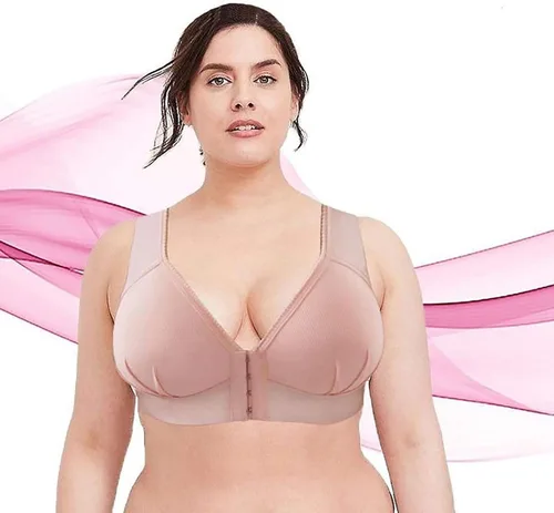 Vista 13 de Brasier sin aros para mujer, brasier sin aros, cómodo brasier sin varillas, ropa interior diaria