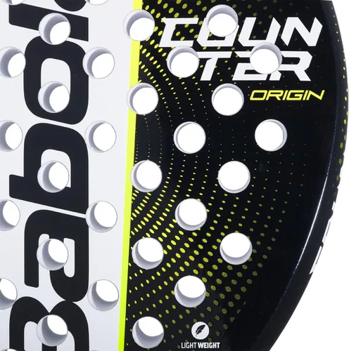 Vista 5 de Babolat Pala de pádel Counter Origin (negro/amarillo)
