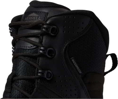 Vista 6 de Merrell Moab 3 Response Tactical Botas militares impermeables con cremallera de 8 pulgadas para hombre