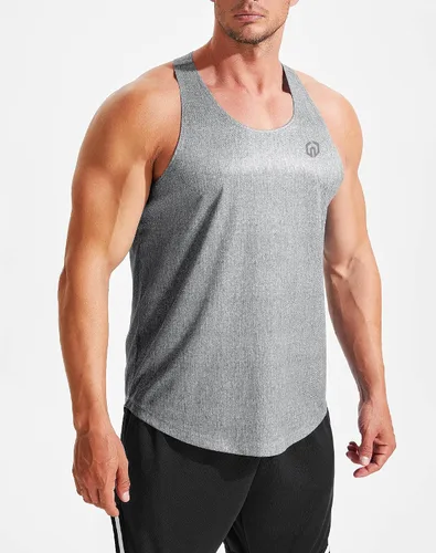 Vista 38 de NELEUS Camiseta sin mangas para hombre para entrenamiento, correr, gimnasio, atlética