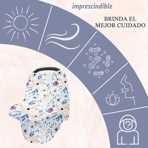 Vista 2 de Funda para asiento de coche y funda de lactancia