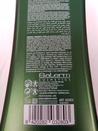 Vista 2 de SALERM - Champú Fortificante - Champú Fortificante Biokera Natura - 33.8 fl oz - con Ginseng y Ginkgo Biloba - Nutre el cuero cabelludo - Ayuda a