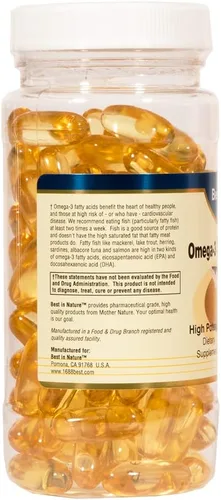 Vista 3 de Omega-3 Salmon King Fish Oil 1000mg 100softgels - EPA/DHA de alta potencia. Ácidos grasos omega-3