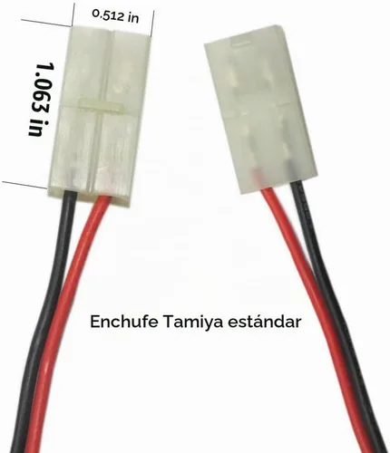 Vista 4 de 9.6V 1500mAh NI-MH Batería recargable Tamiya Plug para RC Coche Barcos Robots 1Pack