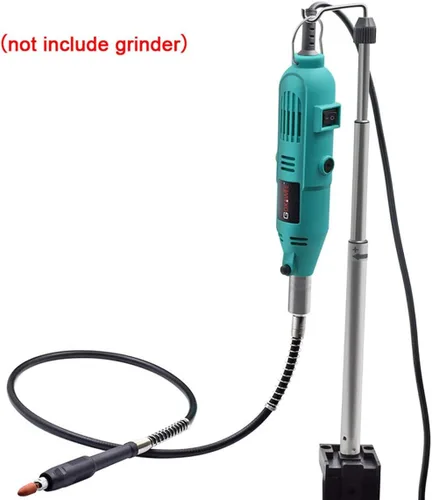 Vista 8 de Soporte para amoladora rotativa Abrazadera en el eje Felxible Grinder Holder Stand Hanger Multitools con abrazadera de soporte Multi herramienta