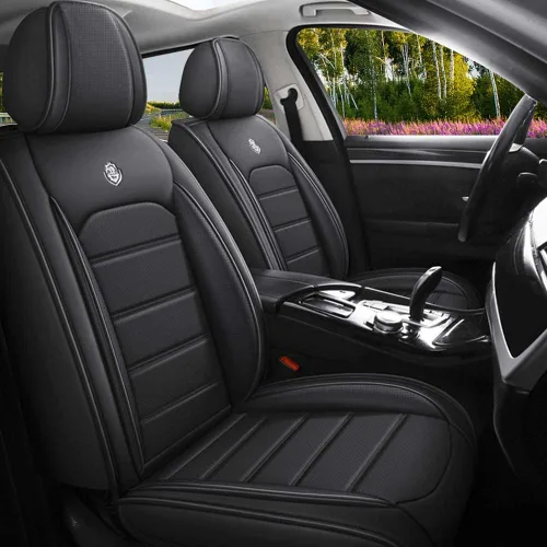 Vista 9 de Funda de asiento de cuero para Mazda CX-3 2016-2021, accesorios interiores, fundas de asiento, cojín protector de vehículo, compatible con bolsa