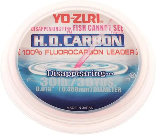 Vista 14 de Yo-Zuri H.D. Línea líder de fluorocarbono de 30 yardas Multi