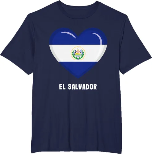 Vista 67 de Camiseta Bandera de El Salvador Camiseta salvadoreña