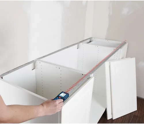 Vista 7 de Bosch Medidor láser GLM165-40 Blaze™ Pro de 165 pies