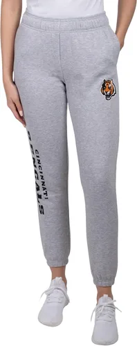 Vista 19 de Ultra Game NFL - Pantalones deportivos de vellón supersuaves para mujer Gris brezo