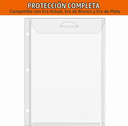 Vista 8 de Bolsas para cómics, fundas para encuadernación de cómics, paquete de 12 bolsas protectoras para cómics 12 fundas para carpeta
