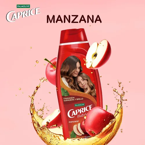 Vista 3 de QQCherry Caprice Champú Nat Mzna 760 Ml, paquete de 1
