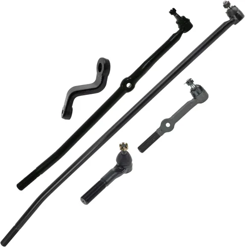 Vista 302 de TRQ Kit de dirección delantera con barra de acoplamiento de fuelle de piñón y cremallera compatible con Toyota Echo 2000-2005