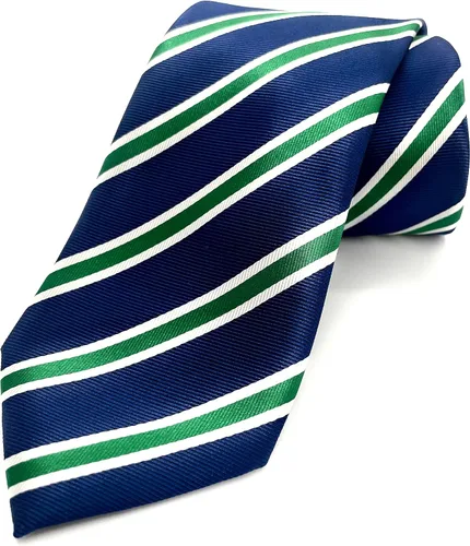 Vista 100 de Scott Allan - Corbatas de rayas para hombre - Corbata tejida para hombre