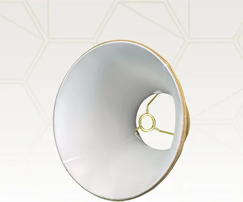 Vista 2 de Royal Designs, Inc. BSO-707U-12AGL Deep Empire Basic - Pantalla de lámpara con conector roscado UNO, 6 x 12 x 9.25, dorado antiguo