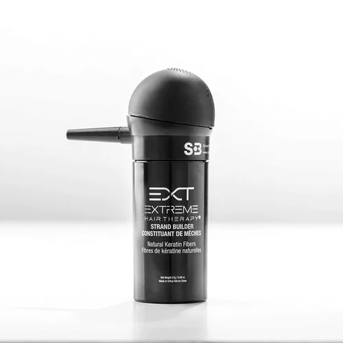 Vista 2 de Aplicador de fibra capilar para adelgazamiento del cabello, corrector de raíces y voluminizador para hombres y mujeres, producto de queratina