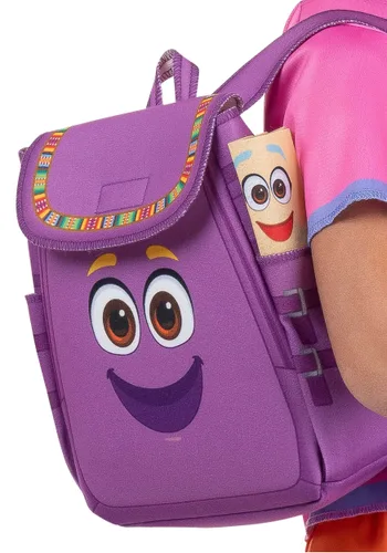 Vista 7 de Disfraz para Niña Pequeña de Dora la Exploradora Multicolor