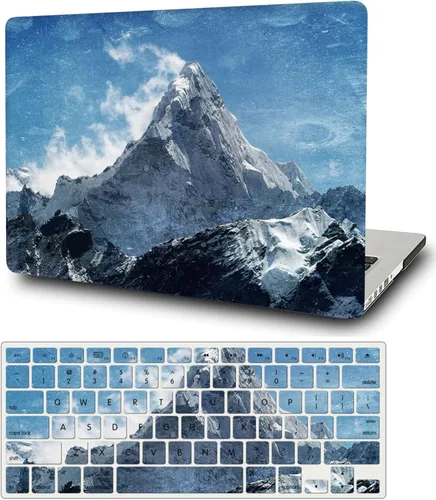Vista 28 de Funda compatible con MacBook Pro de 13 pulgadas 2012 2011 2010 2009 2008 versión A1278, funda protectora de plástico duro y cubierta de teclado