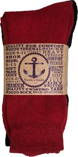 Vista 3 de Yacht & Smith Mens and Womens Thermal Winter Socks, Warm Cold Resistant Bulk Pack