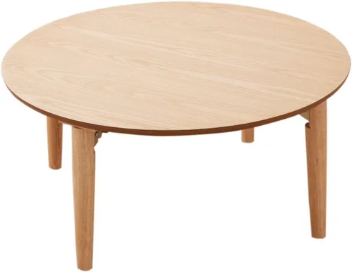 Vista 22 de EMOOR Mesa auxiliar plegable de madera rectangular mediana (17.7 x 31.5 pulgadas), gris claro, mesa baja para sentarse en el suelo, espacio pequeño