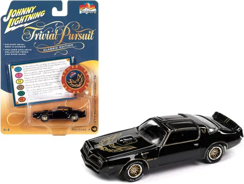 Vista 2 de Johnny Lightning - Trivial Pursuit 1977 Pontiac Trans Am w/Ficha de Poker