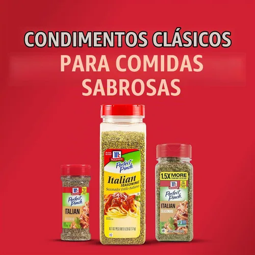 Vista 15 de McCormick, Condimento Italiano, 6.25 oz