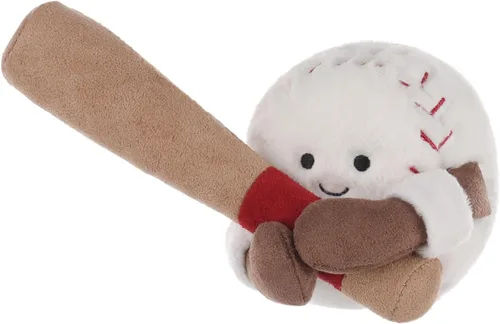 Vista 5 de Peluches de peluche de cordero de albaricoque, peluches suaves, esponjosos, 5.5 pulgadas